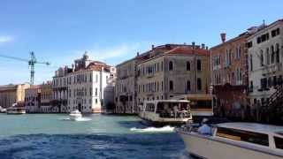 Llegada a Venecia COMPLETA en tren y taxi lancha hasta el hotel [upl. by Naam]