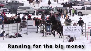 2012 World Skijoring Championships  Whitefish Montana  January 272829 [upl. by La Verne]