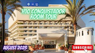 H10 Conquistador Playa De Las Americas Tenerife  27th Aug 2023  Room Tour 🏨 [upl. by Leonardo401]