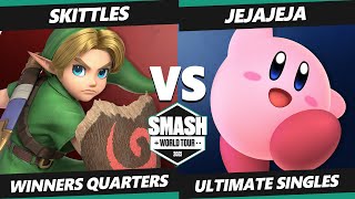 SWT NA Northwest Online Qualifier Match  SKITTLES Young Link Vs JeJaJeJa Kirby SSBU Ultimate [upl. by Marvel]