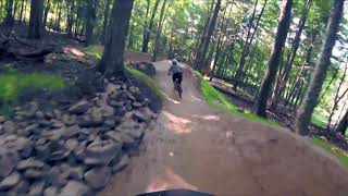 Twisted Oak trail at Sylvan Hills Mountain Bike Park [upl. by Rimaj987]