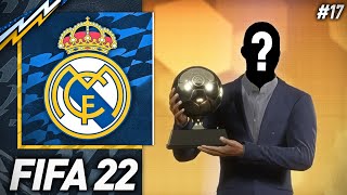 FIFA 22  CARRIÈRE MANAGER REAL MADRID 17  IL A GAGNÉ LE BALLON DOR [upl. by Idnem]