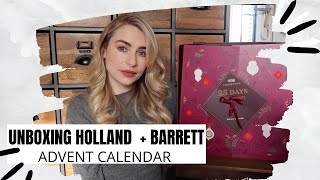 Unboxing Holland  Barrett Advent Calendar 2021 [upl. by Monafo818]