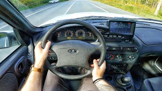 2023 LADA Niva Travel 17 MT  POV TEST DRIVE [upl. by Adnarram]