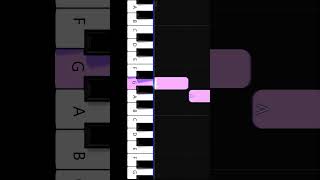 Traditional  Silent Night  Beginner Piano Tutorial shorts piano [upl. by Nahem]