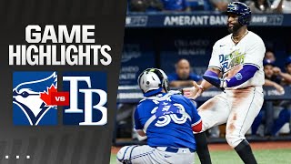 Blue Jays vs Rays Game Highlights 92024  MLB Highlights [upl. by Faires]