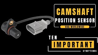 10 Most Common Camshaft Position Sensor Symptoms [upl. by Clower]