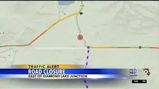 Road closure on Highway 138 [upl. by Caldera320]