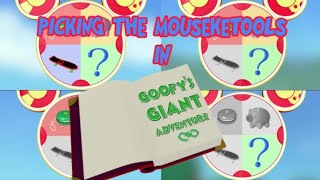 Picking The Mouseketools In Goofys Giant Adventure [upl. by Lenej52]