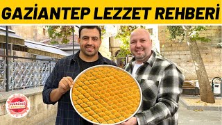 GAZİANTEP LEZZET REHBERİ Beyran Baklava Lahmacun Küşleme Ağlık Katmer  Ayaküstü Lezzetler [upl. by Aramahs]