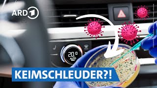 AutoKlimaanlage Vorsicht vor krankmachenden Keimen  Markt NDR [upl. by Cirre]