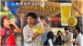 Lemon 🍋 juice 🥤 drinking challenge 😂🔥shots daily vlog ep 24😁lemon drinks [upl. by Fletcher]