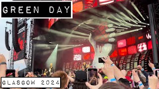 Green Day  Live 2024  Glasgow Bellahouston Park  Saviors Tour  Tues 25th June [upl. by Irrab241]