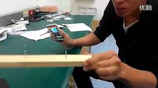 HTC one x screen scratch Test [upl. by Ablem]