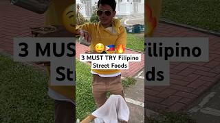 Trying Filipino Street Food philippines foodreview manila [upl. by Ffilc139]