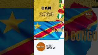 Coupe dAfrique des Nations 2024  La République Démocratique du Congo [upl. by Miles357]