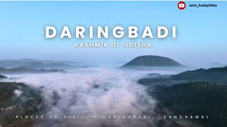 DARINGBADIKASHMIR OF ODISHAKANDHAMALTOURIST PLACES IN DARINGBADI KANDHAMAL [upl. by Atiuqram545]