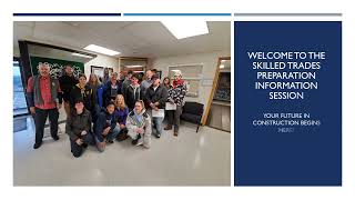 Spokane Community College Skilled Trades Preparation Information Session [upl. by Borg]