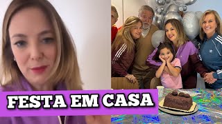 Ticiane Pinheiro mostra FESTA HUMILDE que preparou para a filha caçula 😍 [upl. by Philbrook]