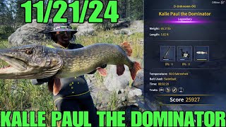 Kalle Paul The Dominator Is The Legendary Fish This Week 112124  Call Of The Wild  The Angler [upl. by Sheley843]