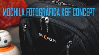 Mochila fotográfica KampF Concept Unboxing y review [upl. by Talanian]