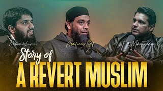 Story of a Revert Muslim  Special Episode  MA Podcast [upl. by Klockau485]