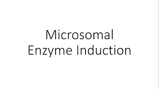 Microsomal Enzyme Induction  Pharmacology [upl. by Lleznov]