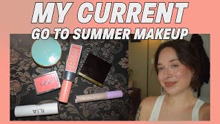 Current Summer Makeup Routine  New Ilia Naturium Products that Im loving [upl. by Michaeu503]