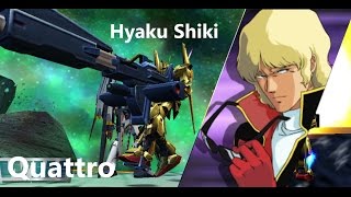 Gundam Vs Gundam NEXT PLUS  Hyaku Shiki  Arcade Mission D [upl. by Sairacaz218]