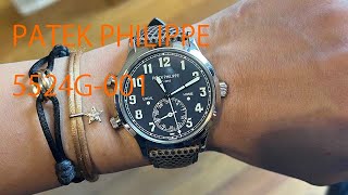 WatchCollectors LifePATEK PHILIPPE 5524G−001 パテックフィリップ パイロットトラベルタイム [upl. by Hawk]