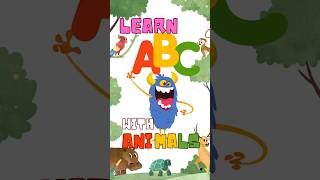 Learn ABC with Animals  Educational videos for 5 year olds  Kindergarten learning videos [upl. by Tranquada]