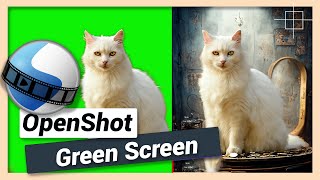 Remove Green Background or Use Green Screen Chroma Key  OpenShot Tutorial [upl. by Stclair621]