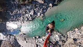 Hugo doing a backflip on the canyon swing [upl. by Whall]