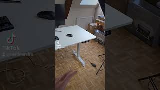 Bureau Motorisé Assis Debout PAS CHER  hardwarefra setup desk bureau [upl. by Ode]