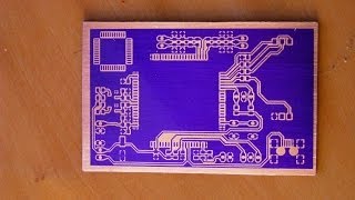 How to make PCB using Photoresist Dry Film [upl. by Rese]