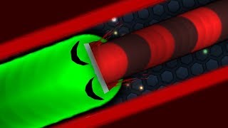 Slitherio 118000 Score Epic Slitherio AI Gameplay [upl. by Alyak78]