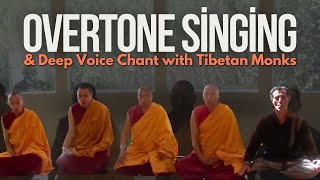 Overtone Singing amp Deep Voice Chant with Tibetan Monks [upl. by Aicnorev823]