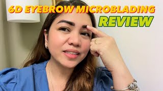 6D EYEBROW MICROBLADING REVIEW  BROW LANDIA [upl. by Mortie764]