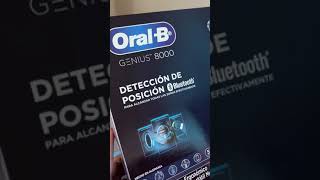 Cepillo de dientes inteligente Oral B Genius 8000 ¡WOW [upl. by Ydaj610]