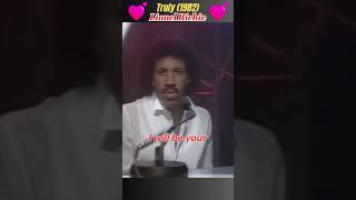 Lionel Richie  TRULY 1982 Live 80smusic lionelrichie truly ballad lovesong [upl. by Halda]