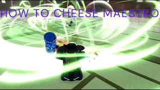 How to cheese Maestro Deepwoken [upl. by Mireielle]