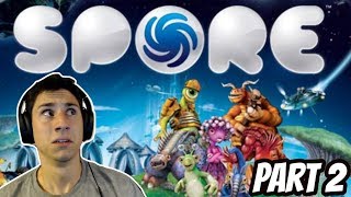 MOVING TO LAND  Spore 2018 Gameplay Part 2  The Frustrated Gamer  Lets Play Spore Game 2018 [upl. by Bryce]