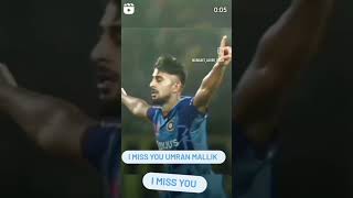 I miss you Umran Malik [upl. by Niven]