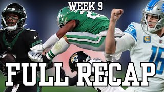 NFL Week 9 FULL RECAP [upl. by Llirred]