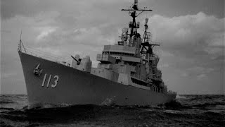 Sidney Poitier and Richard Widmark in The Bedford Incident 1965 Type 15 frigate HMS Wakeful F159 [upl. by Jehiel]