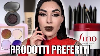 Prodotti preferiti del periodo makeup  skincare  haircare [upl. by Tfat]