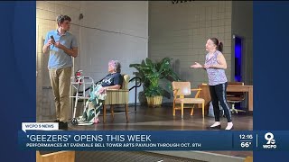 quotGeezersquot opens Friday in Evendale director and actor share their passion and the plays message [upl. by Fisch42]