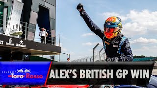 Alex Albons British GP Win 2018 [upl. by Ailahk]