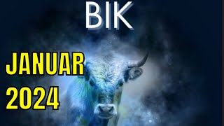 BIK HOROSKOP ZA JANUAR 2024 tarot tumacenje [upl. by Vinita]