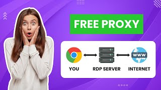 How To Easily Create A FREE Proxy Server Using RDP [upl. by Llenrub]